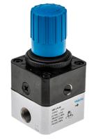 lrp-14-10 Festo G 1/4 Pneumatic Regulator - 0.1bar to 10bar, 1/4in, 12bar max. input, 159502