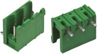 282814-3 TE Connectivity, 5.08mm Pitch, Buchanan, 3 Way, Right Angle, Pluggable Terminal Block, Header, Through Hole, Solder