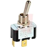2fa53-73tabs Carling Technologies Toggle Switch, Panel Mount, On-Off, SPST, Tab Terminal, 250V ac