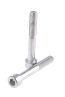 304-4485 RS PRO Stainless Steel Hex Socket Cap Screw, DIN 912, M10 x 70mm