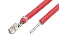 2196552102 Molex Female Micro-One to Pigtail Crimped Wire, 150mm, 26AWG, Red