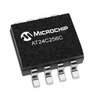 at24c256c-sshl-t Microchip AT24C256C-SSHL-T,  256 kB EEPROM,  450 ns 8-Pin SOIC Serial-I2C (2 Wire)