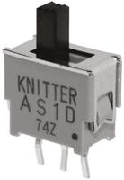 asl-2d KNITTER-SWITCH PCB Slide Switch DPDT Latching 50 mA@ 48 V dc Slide