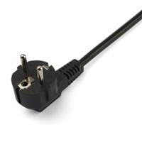 pxt101yeu2m StarTech.com Right Angle CEE 7/7 Plug to Straight IEC C13 Socket Power Cord, 2m