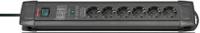 1951160400 brennenstuhl 1.8m 6 Socket Type F - German Schuko Extension Lead, IP20