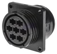 206227-1 TE Connectivity Circular Connector, 7 Contacts, Panel, Standard Connector, Socket, Female, CPC Series