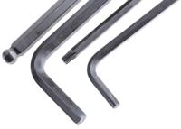 248-3075 RS PRO 19 piece L Shape Imperial, Metric Hex Key Set, 2 → 8 mm, T6 → T25