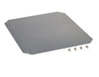 mps-arca-4040 Fibox Galvanised Steel Mounting Plate, 350mm W for Use with ARCA Series
