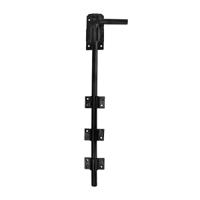 254-9961 RS PRO Steel Black Powder Coating Door Bolt