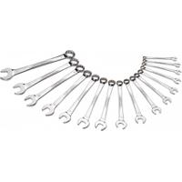 50a-j16 SAM 50A Series 16-Piece Combination Spanner Set, 7 → 24 mm, Chrome Vandium Steel