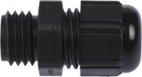 53111200 Lapp SKINTOP Series Black Polyamide Cable Gland, M12 Thread, 3.5mm min., 7mm max., IP66, IP68, IP69K