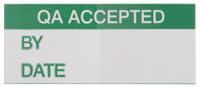 758-7961 RS PRO Adhesive Pre-Printed Adhesive Label-QA Accepted-. Quantity: 140
