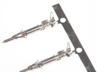 170360-1 TE Connectivity Mini-Universal MATE-N-LOK Series Male Crimp Terminal, 22AWG Min, 18AWG Max