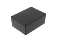 1590sbk Hammond 1590 Series Black Die Cast Aluminium Enclosure, IP54, Black Lid, 110.5 x 81.5 x 40mm