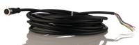 1200795024 Brad from Molex Female 8 way M12 to 5 way Free End Sensor Actuator Cable, 5 m