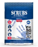 042270 SCRUBS® SCRUBS REFILL Cleaning Wipes, Bag of 72