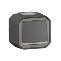 070028 Legrand Grey Push Button Light Switch, 1 Way