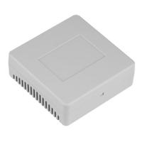206-9056 RS PRO Light Grey ABS General Purpose Enclosure, IP20, IK06, Light Grey Lid, 100 x 100 x 35.3mm
