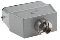 09200160440 HARTING Han A Heavy Duty Power Connector Hood, PG16 Thread, Top Entry