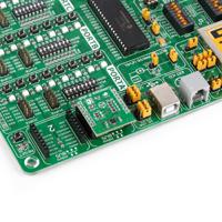 mikroe-2264 MikroElektronika Compass 2 Click Hall Effect Sensor MikroBus Click Board for AK8963