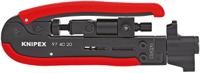 97-40-20-sb Knipex Hand Crimp Tool for BNC Connectors, F Connectors, RCA Connectors