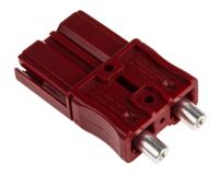 sbs50red1012 Anderson Power Products, SBS Series Male 2 Way Battery Connector, 110A, 600 V
