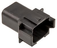dt04-08pa-ce02 Deutsch, DT Automotive Connector Socket Grey 8 Way, Crimp Termination DT04-08PA-CE02