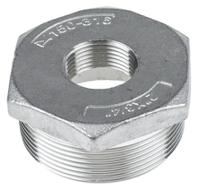 499-3726 RS PRO Stainless Steel Pipe Fitting Hexagon Bush, Male R 2in x Female G 1/2in