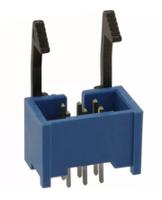 2-1761606-1 TE Connectivity AMP-LATCH Series Straight Through Hole PCB Header, 6 Contact(s), 2.54 mm Pitch, 2 Row, Shrouded