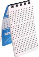 812-1528 RS PRO Adhesive Cable Markers, Black on White, Pre-printed "0 → 9"