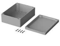 02223000 Bopla Euromas Series Light Grey Polycarbonate Enclosure, IP65, IK07, Light Grey Lid, 200 x 150 x 75mm
