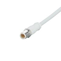evf518 ifm electronic Male 4 way M12 to Female 4 way M12 Communication Cable, 2 m