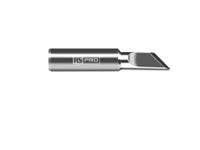 202-4549 RS PRO 4 mm Straight Knife Soldering Iron Tip for use with RS PRO Soldering Irons