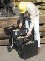 1-94-210 Stanley Stanley Fatmax Plastic Tool Box 2 Wheels, 549 x 413 x 549mm