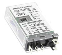 h3rn-11-12vdc Omron H3RN Series Panel Mount Timer Relay, 12V dc, 1-Contact, 0 → 60min