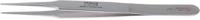 238-6255 RS PRO 120 mm, Stainless Steel, Flat; Rounded, Tweezers
