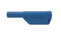 rs-sfk-8500-s-ni-as-gn Schutzinger Green Male Banana Plug, Screw Termination, 32A, 1kV, Nickel Plating