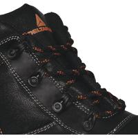 phoc2s3sno44 Delta Plus OUTDOOR PROTECH Unisex Black, Orange Composite Toe Capped Safety Shoes, UK 10, EU 44