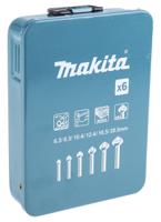 d-42204 Makita Countersink Drill Bit Set, 6.3 mm, 8.3 mm, 10.4 mm, 12.4 mm, 16.5 mm, 20.5 mm Head, 90°, 6 Piece(s)
