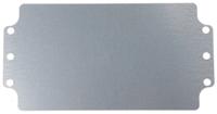 9110700 Rittal Steel Mounting Plate, 2mm H, 107mm W, 207mm L for Use with GA Series