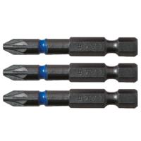 t4560-pz1ld CK Blue Steel Screwdriver Bit Set 3 Pieces, Phillips