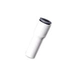 6366-08-12wp2 Legris LF6300 LIQUIfit Series Straight Tube-to-Tube Adaptor, Push In 8 mm to Push In 12 mm, Tube-to-Tube Connection