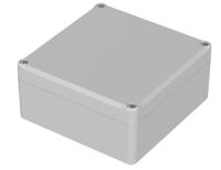 62217000-em-217 Bopla Euromas II Series Light Grey Polycarbonate Enclosure, IP65, Light Grey Lid, 122 x 120 x 57mm