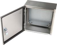 842-8406 RS PRO 304 Stainless Steel Wall Box, IP66, 300 mm x 300 mm x 150mm