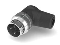 210-0237 RS PRO 3 Pole Right Angle M16 Din, 4A, 100 V IP40, Screw Lock, Male, Cable Mount