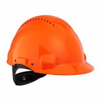 g30nor 3M Peltor Uvicator G3000 Orange Safety Helmet, Ventilated