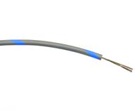 196-4239 RS PRO Blue/Grey 0.2mm² Hook Up Wire, 24 AWG, 7/0.2 mm, 100m, PVC Insulation