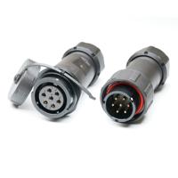 304-464 RS PRO Circular Connector, 7 Contacts, In-Line Cable Mount, SY21 Connector, Plug, Socket, Male/Female, IP68, SY21 Series
