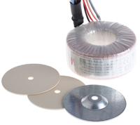 rkd-802x24 Block 115 V ac, 230 V ac, 2 x 24V ac Toroidal Transformer, 80VA 2 Output