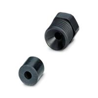 1436505 Phoenix Contact Black Pressure Screw & Pg7 Seal for use with Unshielded M12 Connector